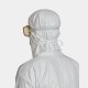 Tyvek® IsoClean® Sterile Hooded Coverall | ISO Class 5+ | Type 5-B / 6-B