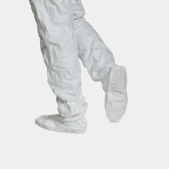 Tyvek® IsoClean® Sterile Hooded Coverall | ISO Class 5+ | Type 5-B / 6-B