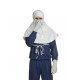 Tyvek® IsoClean® Sterile Hood with Integrated Mask | ISO Class 5+ | Box of 100