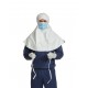 Tyvek® IsoClean® Sterile Hood with Integrated Mask | ISO Class 5+ | Box of 100