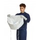 Tyvek® IsoClean® Sterile Hood with Integrated Mask | ISO Class 5+ | Box of 100