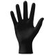 Cygnus Black Nitrile Gloves | Powder-Free | Short Cuff Gloves (Box/100)
