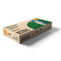 Ecohold Biodegradable Nitrile Gloves - Small