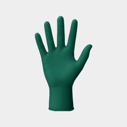 Vertex Nitrile Gloves | Short Cuff | Powder-Free | Green (Box/100)