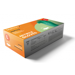 Vertex Nitrile, Powder-Free Gloves - Small