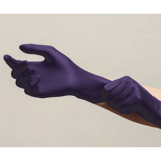 Purpura Pro Powder Free Nitrile Gloves | Long Cuff | AQL 0.65 (Box/100) Purpura Pro Powder Free Nitrile Gloves | Long Cuff | AQL 0.65 (Box/100)