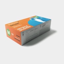 Gallant Plus Blue Nitrile Gloves | Powder-Free | Short-Cuff  (Box/100)