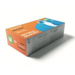 Gallant Plus Blue Nitrile Gloves - Small