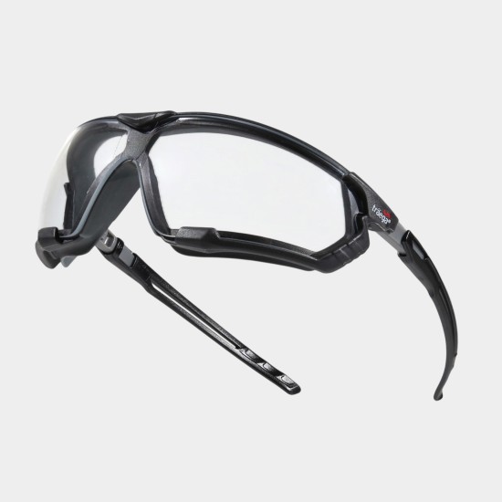 Luga™ Hybrid Safety Glasses | Goggle-Spec Design | Anti-Fog & Impact Protection