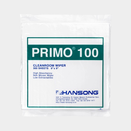 Primo® 100 Non-woven Wiper, 23 x 23cm - (Pack/300)