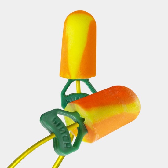 BioSoft™ Pinchfit™ PF-30 Corded Earplugs | Bio-Based | Sustainable | 100 / Box