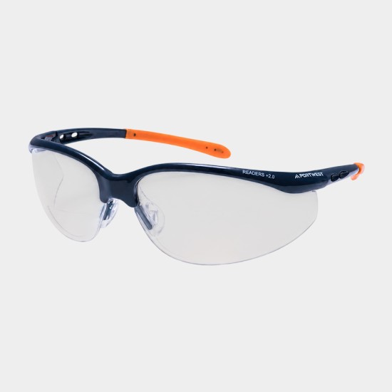 Portwest PS25 Safety Readers Clear +1.5 Dioptre Portwest PS25 Safety Readers Clear +1.5 Dioptre
