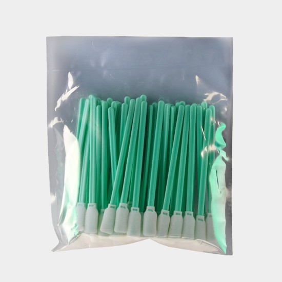 PU Foam Swab, ISO 5+, 50 pcs/bag