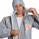 DuPont Tychem® 6000 F Grey. Hooded coverall