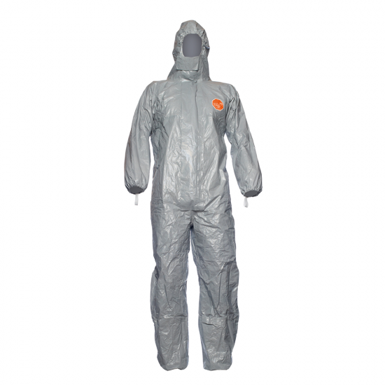 DuPont Tychem® 6000 F Grey. Hooded coverall