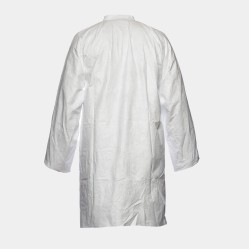 Tyvek® 500 Labcoat with press studs/pockets