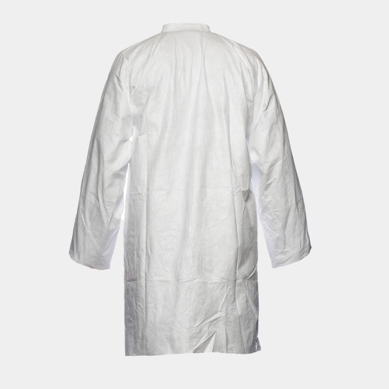 Tyvek® 500 Labcoat with press studs/pockets
