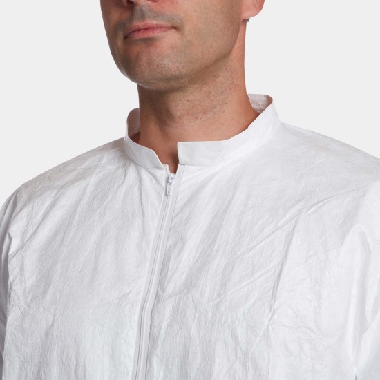 Tyvek® 500 Labcoat with zipper and pockets