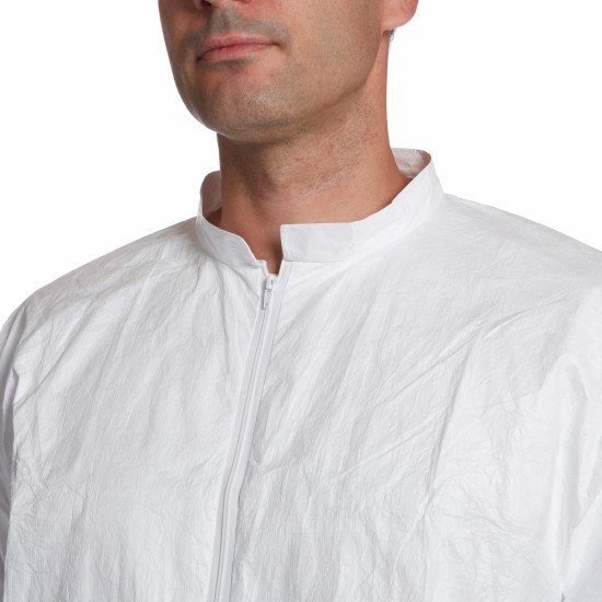 Tyvek® 500 Labcoat with zipper and pockets