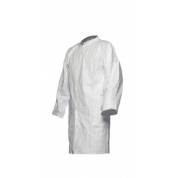 Tyvek 500 Labcoat with press studs, Size MD