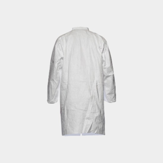 DuPont™ Tyvek® 500 Labcoat | Zipper | Type 6-B PB | Box of 50 