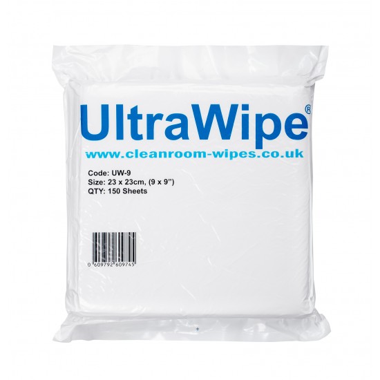 Ultrawipe, Polyester Wiper, 23 x 23cm (Pack/150)