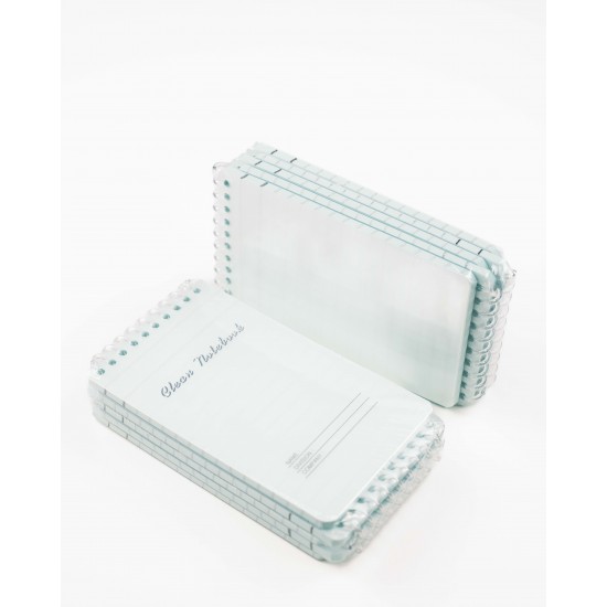 PureTex® Cleanroom Notebook | 3 × 5” | ISO Class 5+ | 8 Pages / 96 Sides | Pack / 5